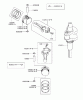 Zerto-Turn Mäher 74176 (Z147) - Toro Z Master Mower, 44" SFS Side Discharge Deck (SN: 230006001 - 230007000) (2003) Listas de piezas de repuesto y dibujos PISTON/CRANKSHAFT ASSEMBLY KAWASAKI FH500V-ES10