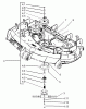 Zerto-Turn Mäher 74176 (Z147) - Toro Z Master Mower, 44" SFS Side Discharge Deck (SN: 230007001 - 230999999) (2003) Listas de piezas de repuesto y dibujos DECK SPINDLE ASSEMBLY