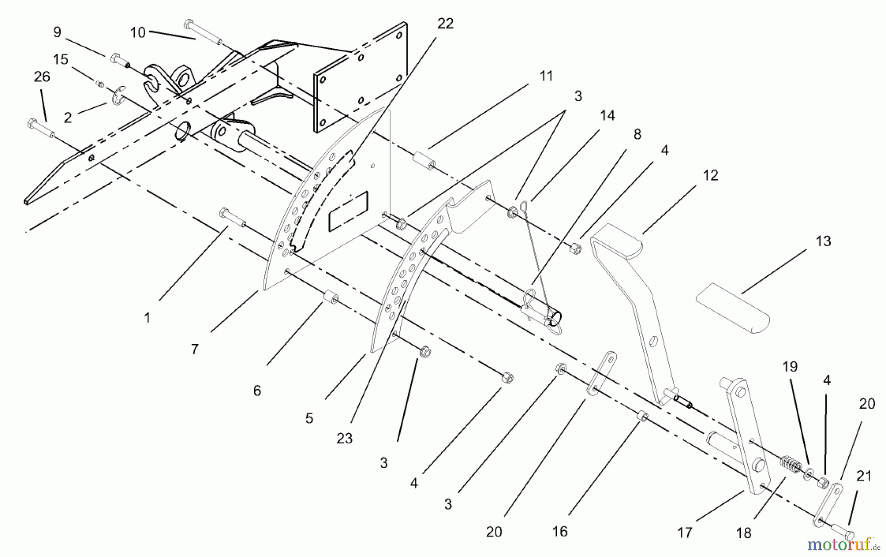  Zerto-Turn Mäher 74176 (Z147) - Toro Z Master Mower, 44