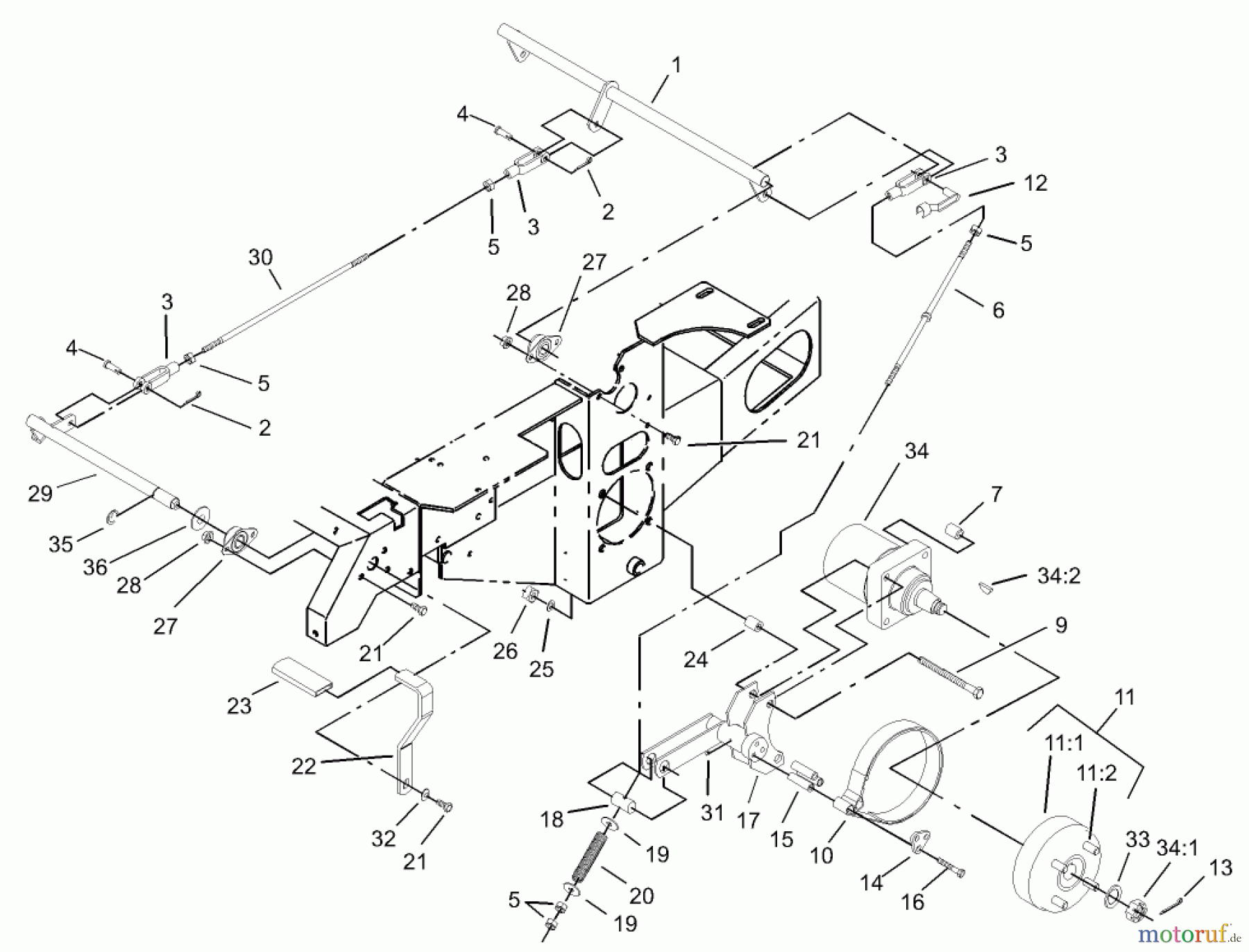  Zerto-Turn Mäher 74176 (Z147) - Toro Z Master Mower, 44