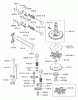 Zerto-Turn Mäher 74176TE (Z147) - Toro Z Master Mower, 112cm SFS Side Discharge Deck (SN: 230000001 - 230006000) (2003) Listas de piezas de repuesto y dibujos VALVE/CAMSHAFT ASSEMBLY KAWASAKI FH500V-ES10