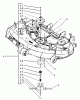 Zerto-Turn Mäher 74176TE (Z147) - Toro Z Master Mower, 112cm SFS Side Discharge Deck (SN: 230006001 - 230007000) (2003) Listas de piezas de repuesto y dibujos DECK SPINDLE ASSEMBLY