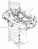 Zerto-Turn Mäher 74176TE (Z147) - Toro Z Master Mower, 112cm SFS Side Discharge Deck (SN: 230007001 - 230999999) (2003) Listas de piezas de repuesto y dibujos DECK SPINDLE ASSEMBLY