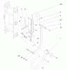 Compact Utility Attachments 22910 - Toro Vibratory Plow, Dingo Compact Utility Loaders (SN: 200000001 - 200999999) (2000) Listas de piezas de repuesto y dibujos INDICATING LEVER ASSEMBLY