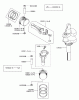 Zerto-Turn Mäher 74176TE (Z147) - Toro Z Master Mower, 112cm SFS Side Discharge Deck (SN: 230007001 - 230999999) (2003) Listas de piezas de repuesto y dibujos PISTON/CRANKSHAFT ASSEMBLY KAWASAKI FH500V-ES10