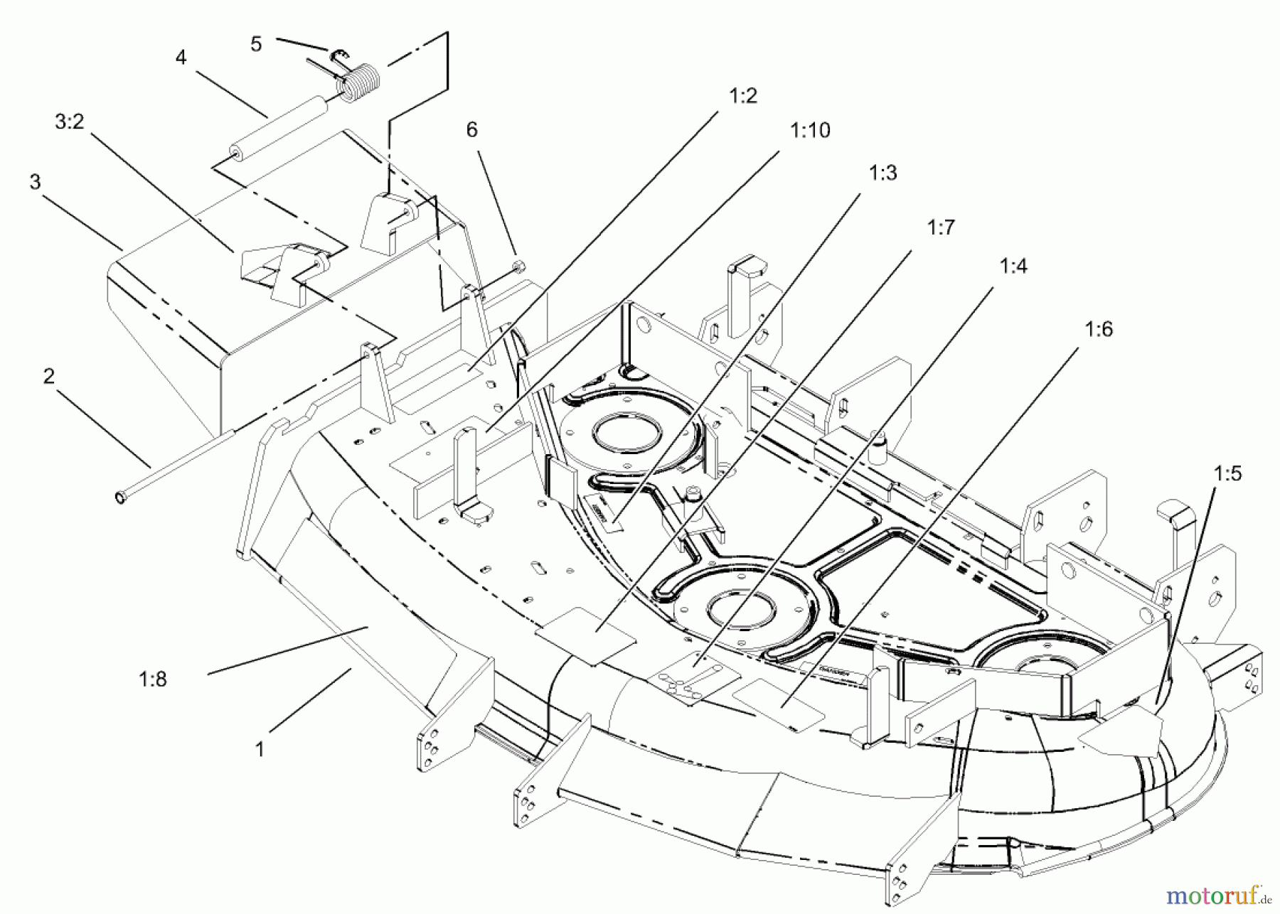  Zerto-Turn Mäher 74177 (Z150) - Toro Z Master Mower, 44