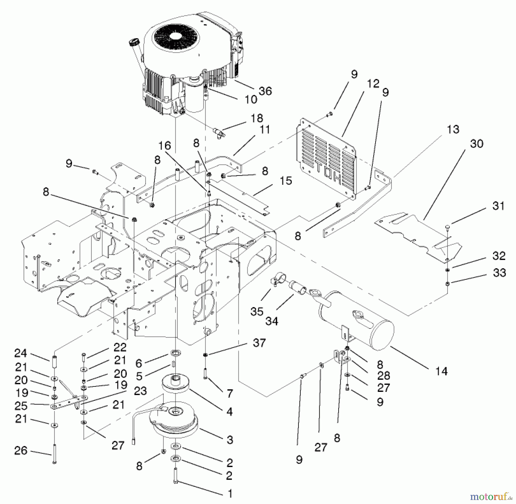  Zerto-Turn Mäher 74178 (Z150) - Toro Z Master Mower, 52