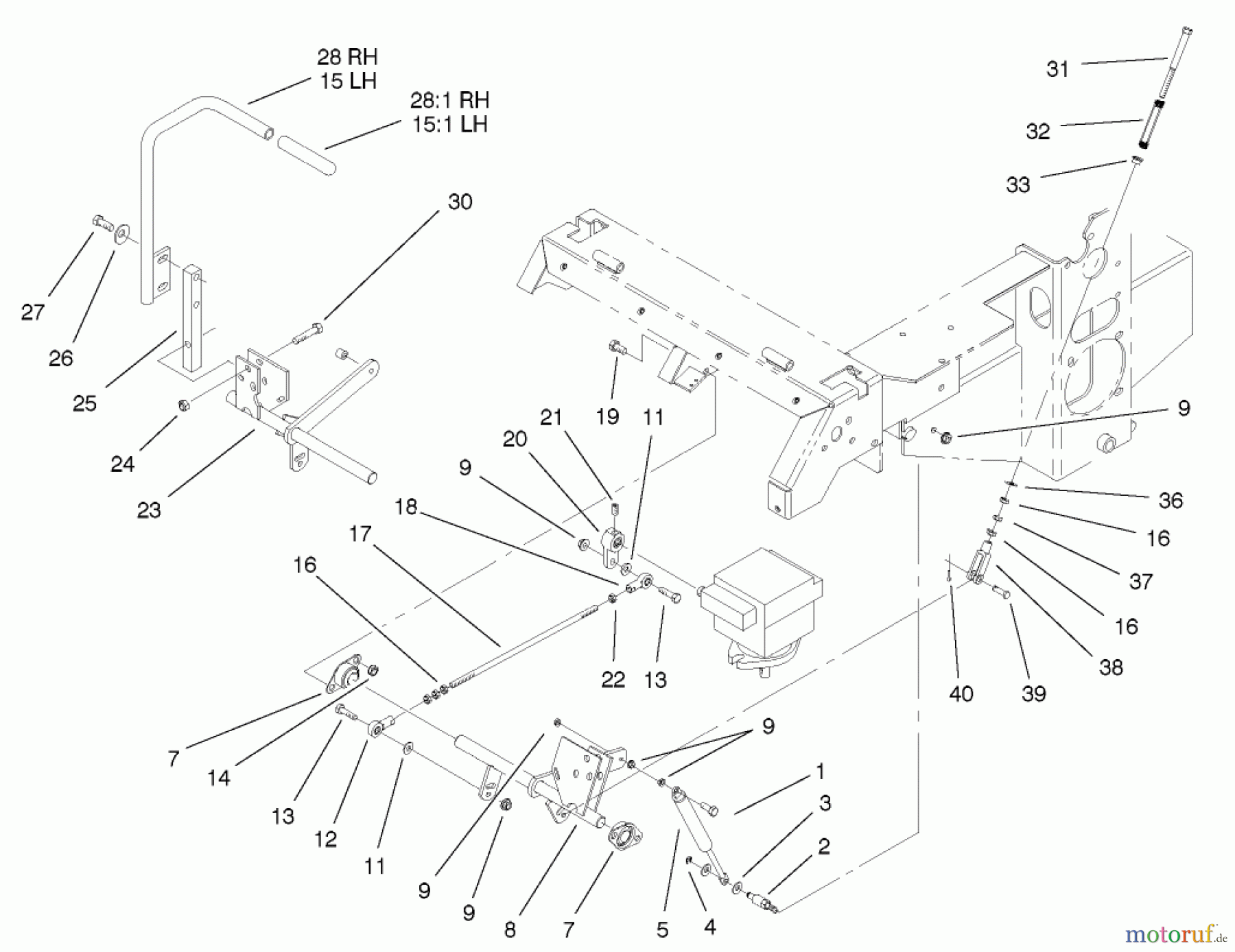  Zerto-Turn Mäher 74178 (Z150) - Toro Z Master Mower, 52