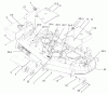 Zerto-Turn Mäher 74178 (Z150) - Toro Z Master Mower, 52" SFS Side Discharge Deck (SN: 220000313 - 220999999) (2002) Listas de piezas de repuesto y dibujos DECK ASSEMBLY