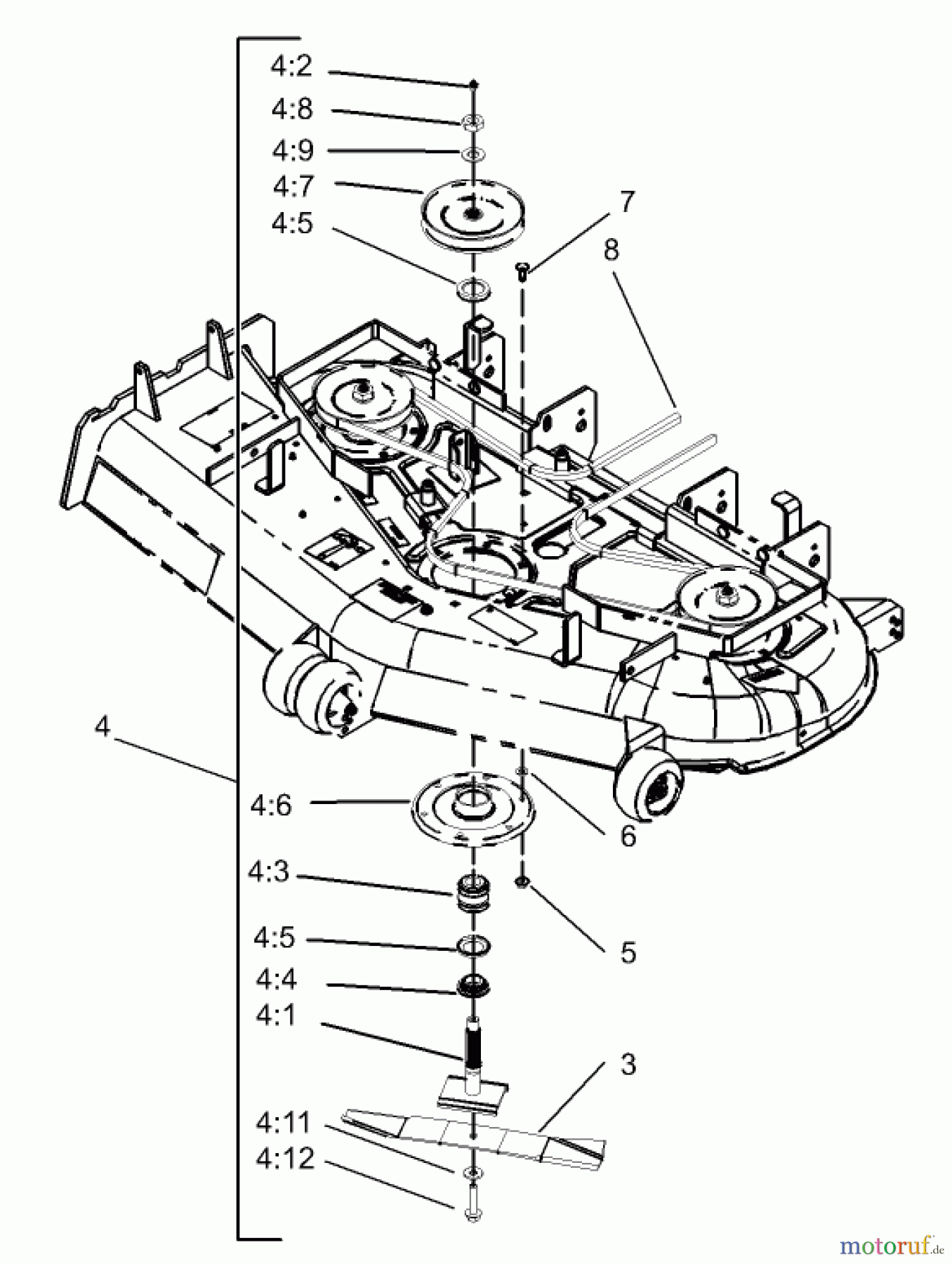  Zerto-Turn Mäher 74178 (Z150) - Toro Z Master Mower, 52