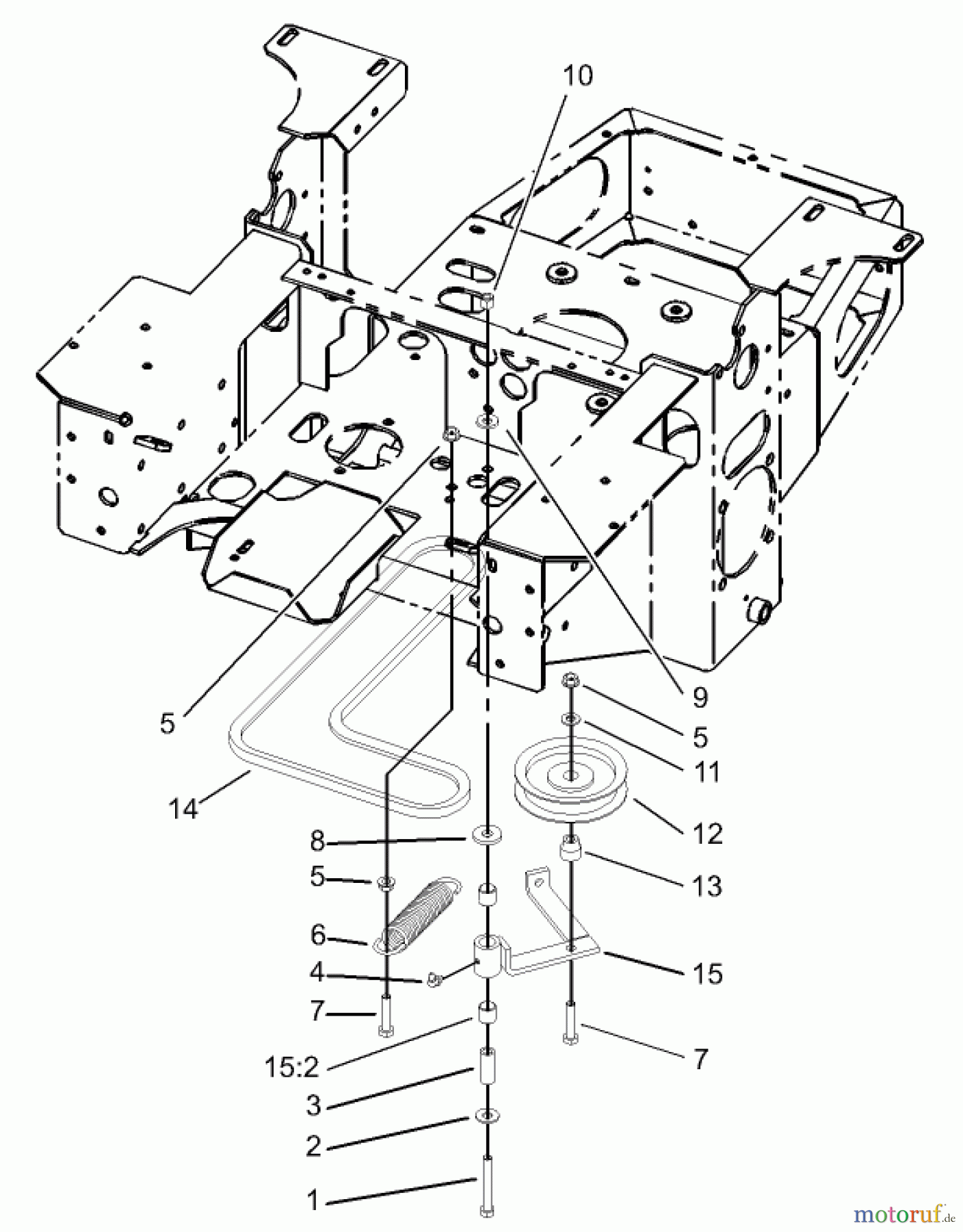  Zerto-Turn Mäher 74178 (Z150) - Toro Z Master Mower, 52