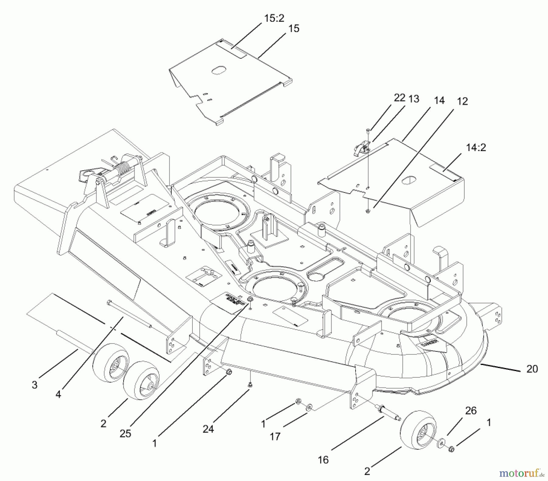  Zerto-Turn Mäher 74178 (Z150) - Toro Z Master Mower, 52