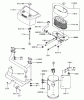 Zerto-Turn Mäher 74179 (Z149) - Toro Z Master Mower, 52" SFS Side Discharge Deck (SN: 210000001 - 210999999) (2001) Listas de piezas de repuesto y dibujos AIR-FILTER/MUFFLER ASSEMBLY KAWASAKI FH601V-S07