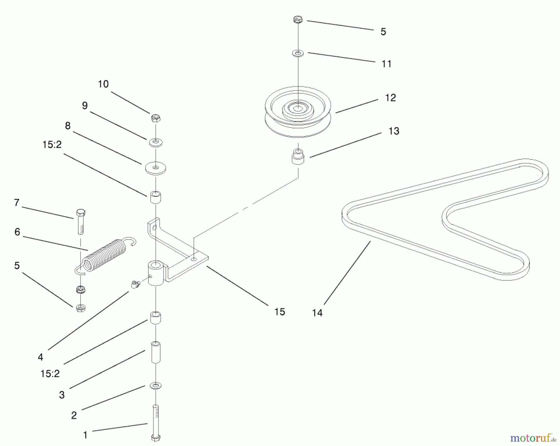  Zerto-Turn Mäher 74179 (Z149) - Toro Z Master Mower, 52