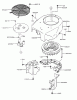 Zerto-Turn Mäher 74179 (Z149) - Toro Z Master Mower, 52" SFS Side Discharge Deck (SN: 230000001 - 230005000) (2003) Listas de piezas de repuesto y dibujos COOLING EQUIPMENT ASSEMBLY KAWASAKI FH601V-DS06
