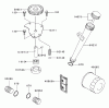 Zerto-Turn Mäher 74179 (Z149) - Toro Z Master Mower, 52" SFS Side Discharge Deck (SN: 230000001 - 230005000) (2003) Listas de piezas de repuesto y dibujos LUBRICATION EQUIPMENT ASSEMBLY KAWASAKI FH601V-DS06