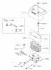 Zerto-Turn Mäher 74179 (Z149) - Toro Z Master Mower, 52" SFS Side Discharge Deck (SN: 230005001 - 230006000) (2003) Listas de piezas de repuesto y dibujos AIR-FILTER ASSEMBLY KAWASAKI FH601V-DS06