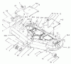 Zerto-Turn Mäher 74179 (Z149) - Toro Z Master Mower, 52" SFS Side Discharge Deck (SN: 230005001 - 230006000) (2003) Listas de piezas de repuesto y dibujos DECK ASSEMBLY