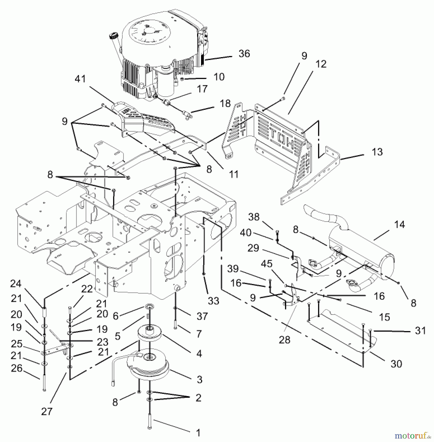  Zerto-Turn Mäher 74179 (Z149) - Toro Z Master Mower, 52