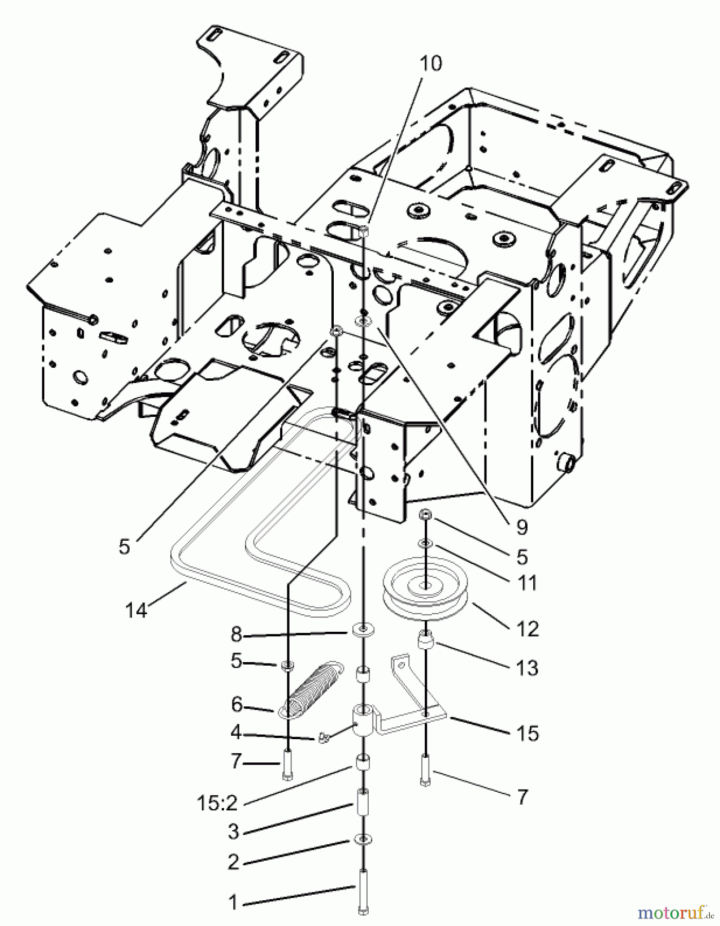  Zerto-Turn Mäher 74179 (Z149) - Toro Z Master Mower, 52