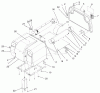 Zerto-Turn Mäher 74187 (Z350) - Toro Z Master 48" Mower and Bag (SN: 200000001 - 200000500) (2000) Listas de piezas de repuesto y dibujos BAGGER ASSEMBLY