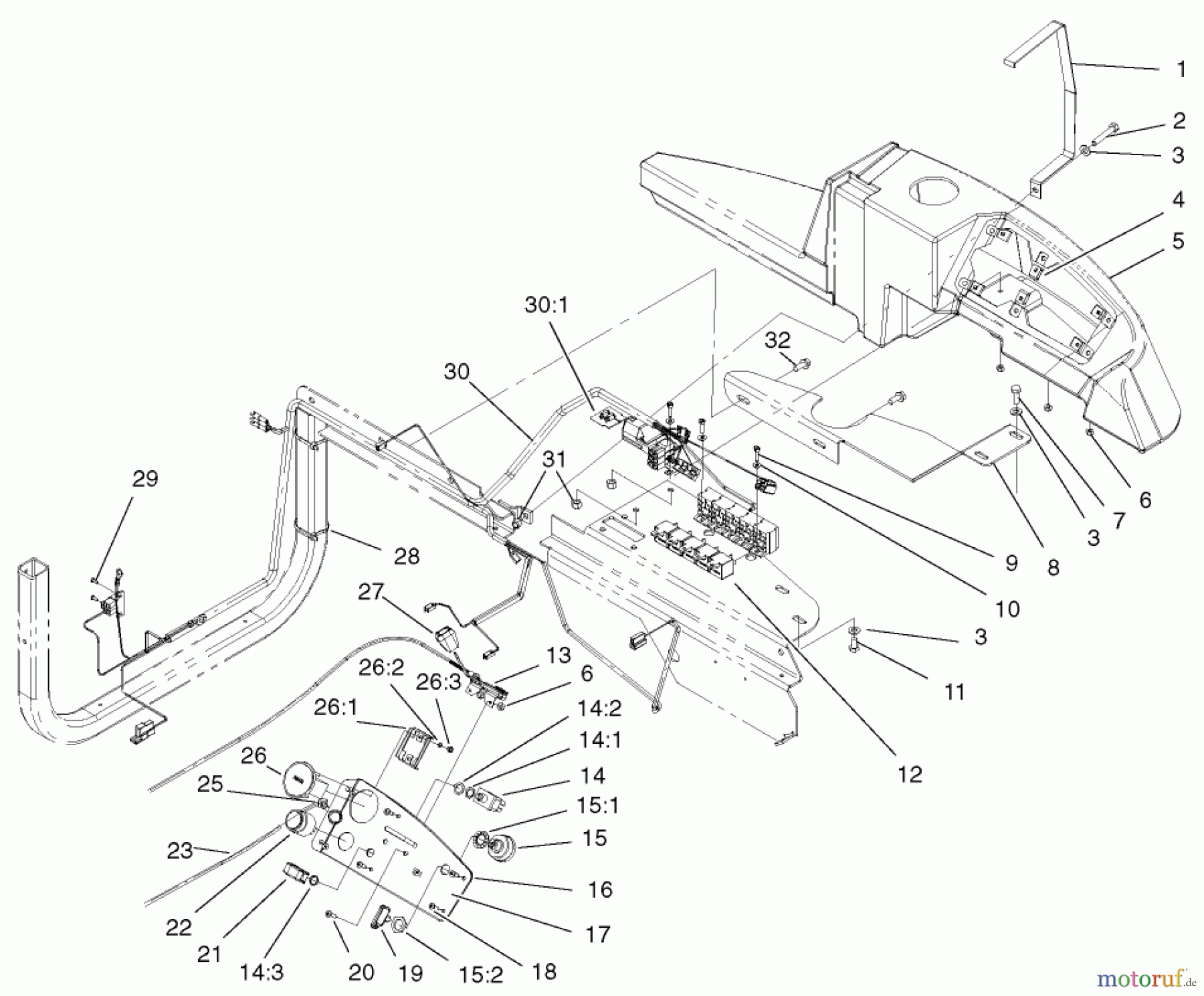  Zerto-Turn Mäher 74187 (Z350) - Toro Z Master 48