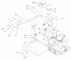 Zerto-Turn Mäher 74187 (Z350) - Toro Z Master 48" Mower and Bag (SN: 200000001 - 200000500) (2000) Listas de piezas de repuesto y dibujos EXHAUST ASSEMBLY