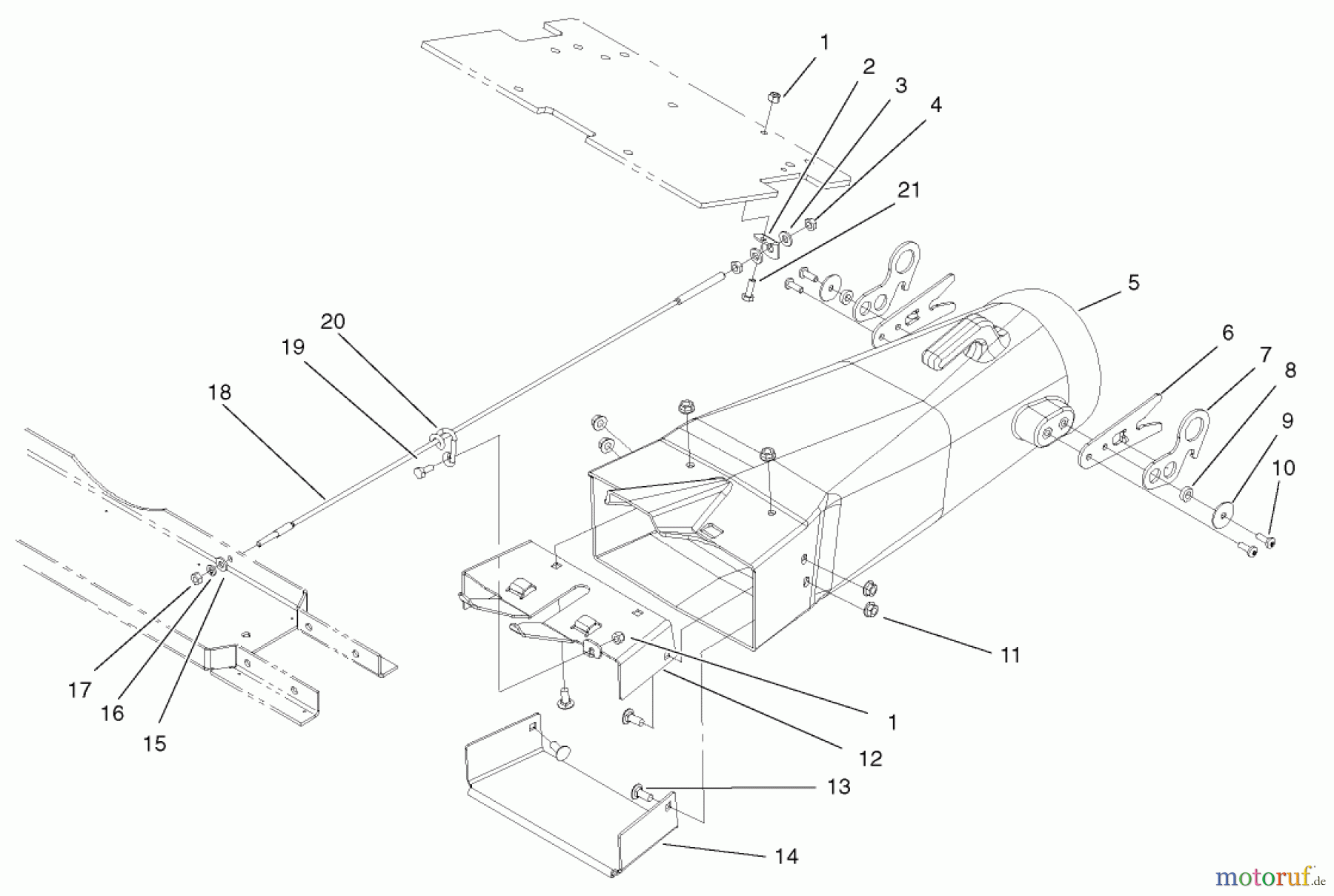  Zerto-Turn Mäher 74187 (Z350) - Toro Z Master 48