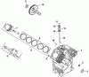 Zerto-Turn Mäher 74191 (Z320) - Toro Z Master 122cm Mower and Bagger (SN: 890001 - 890159) (1998) Listas de piezas de repuesto y dibujos CRANKCASE