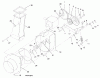 Zerto-Turn Mäher 74191 (Z320) - Toro Z Master 122cm Mower and Bagger (SN: 890160 - 895000) (1998) Listas de piezas de repuesto y dibujos BLOWER ASSEMBLY