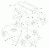 Zerto-Turn Mäher 74191 (Z320) - Toro Z Master 122cm Mower and Bagger (SN: 890160 - 895000) (1998) Listas de piezas de repuesto y dibujos GEAR BOX AND COVERS