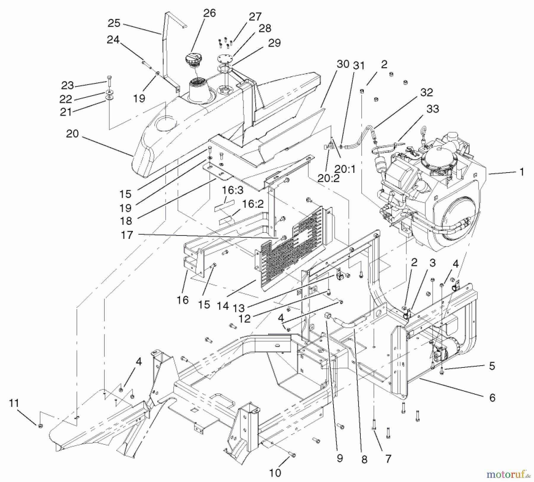  Zerto-Turn Mäher 74195 (Z350) - Toro Z Master 48