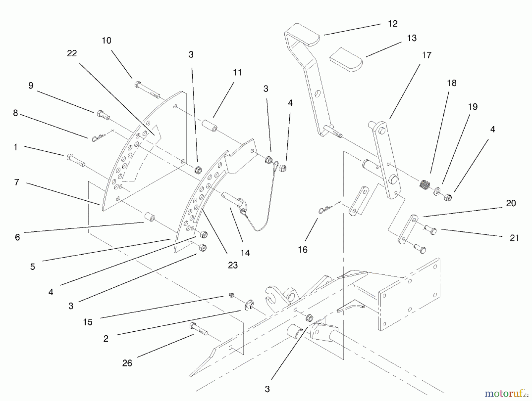  Zerto-Turn Mäher 74197 (Z153) - Toro Z Master Mower, 52