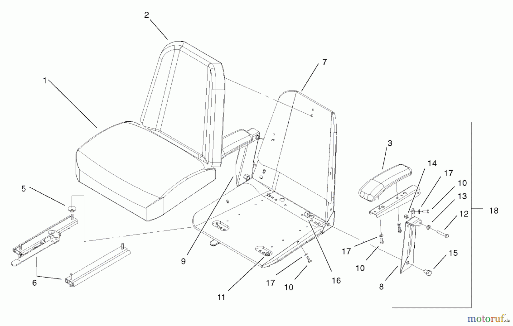  Zerto-Turn Mäher 74197 (Z153) - Toro Z Master Mower, 52