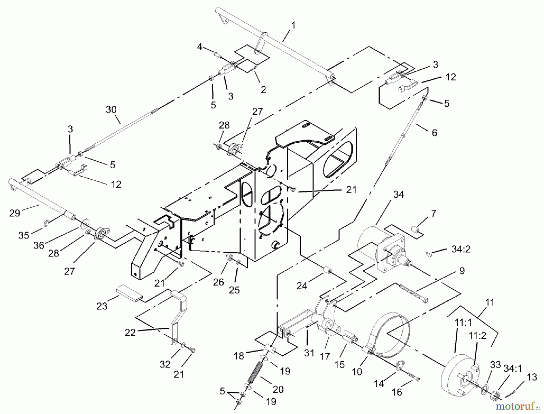  Zerto-Turn Mäher 74197 (Z153) - Toro Z Master Mower, 52