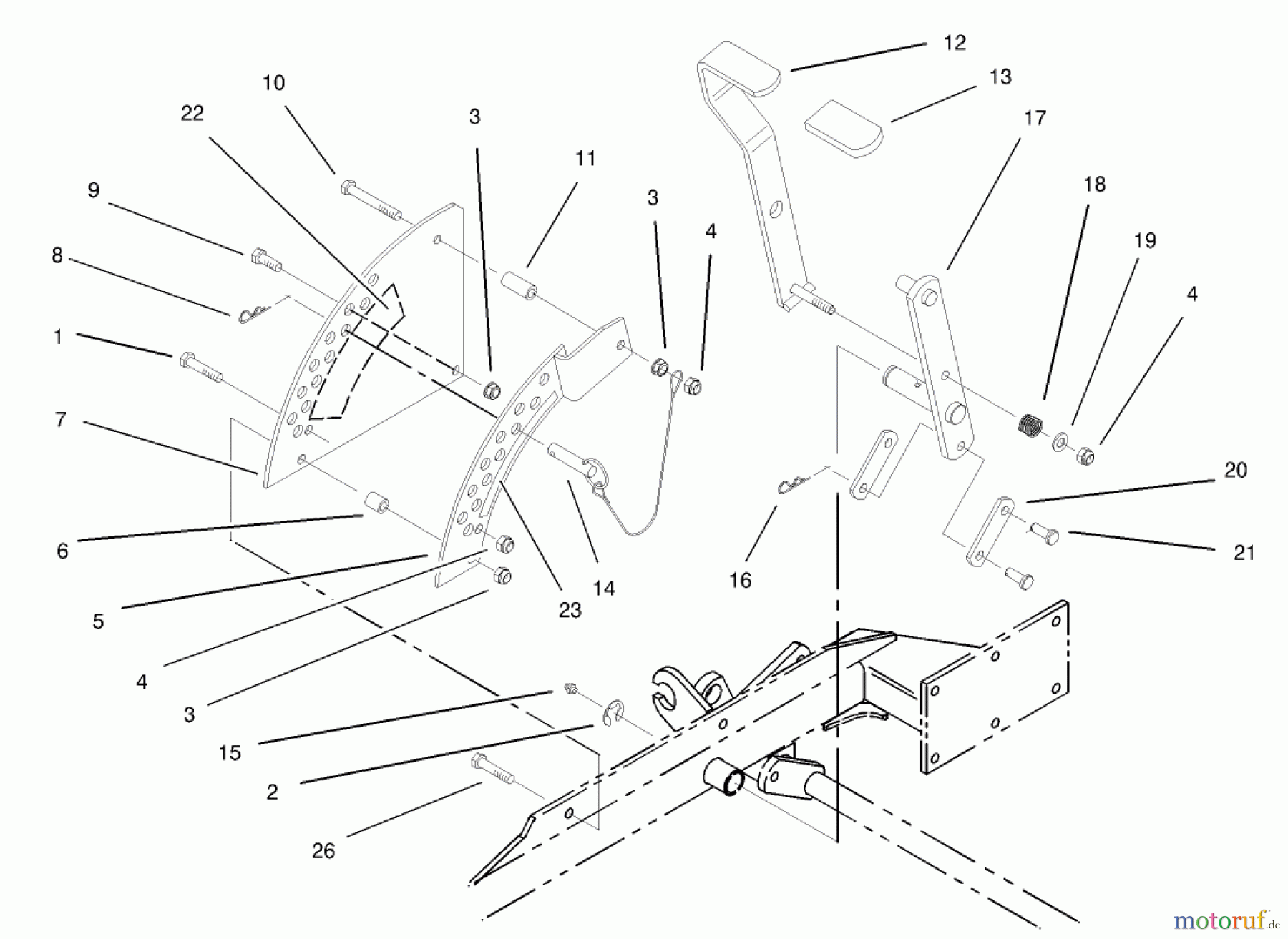  Zerto-Turn Mäher 74197 (Z153) - Toro Z Master Mower, 52