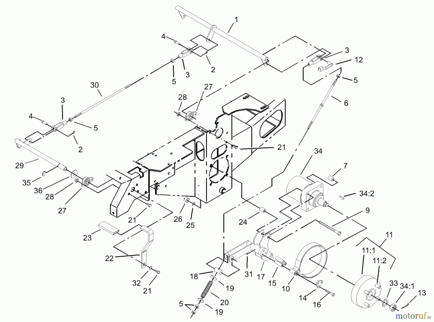  Zerto-Turn Mäher 74197 (Z153) - Toro Z Master Mower, 52