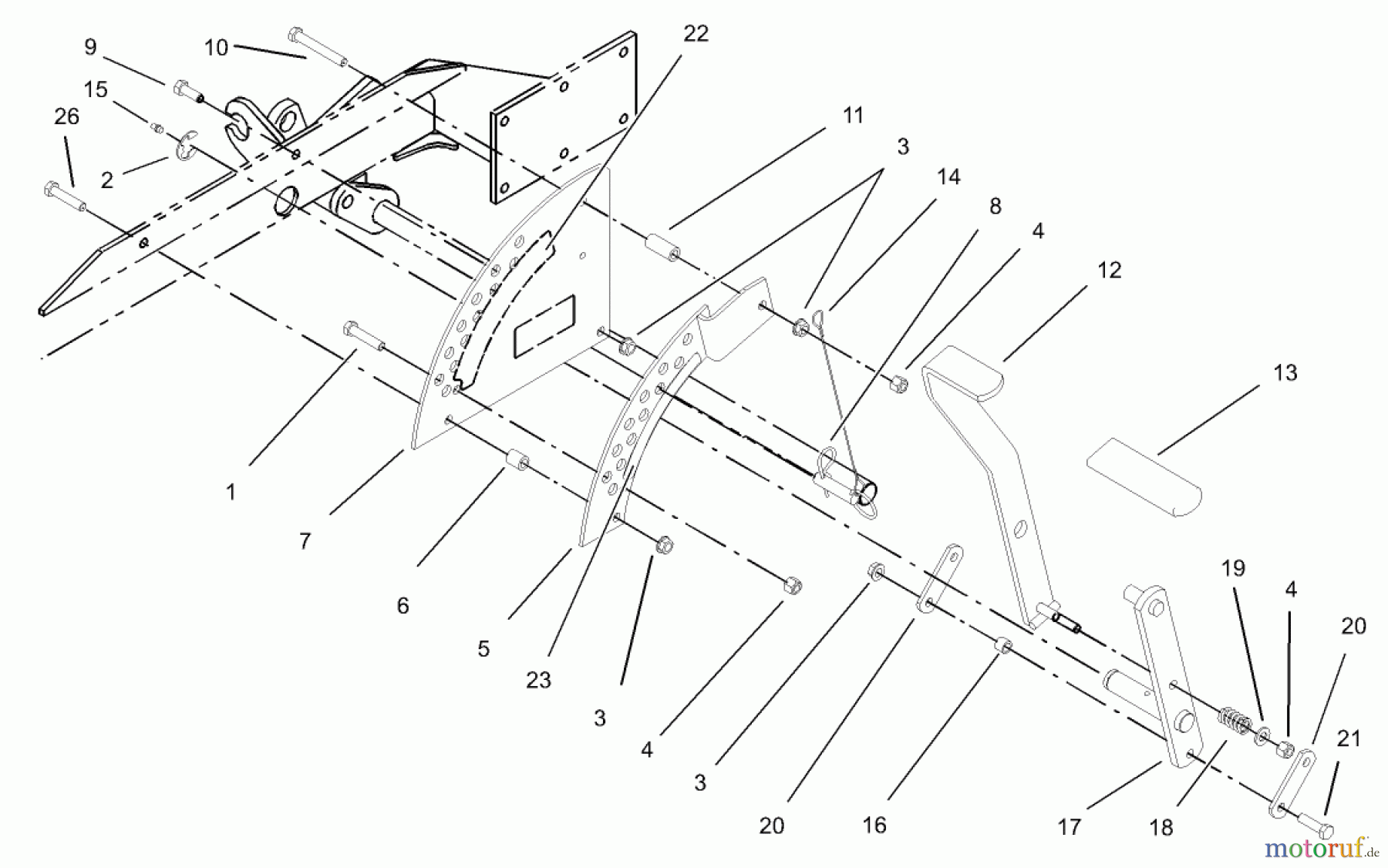  Zerto-Turn Mäher 74197 (Z153) - Toro Z Master Mower, 52