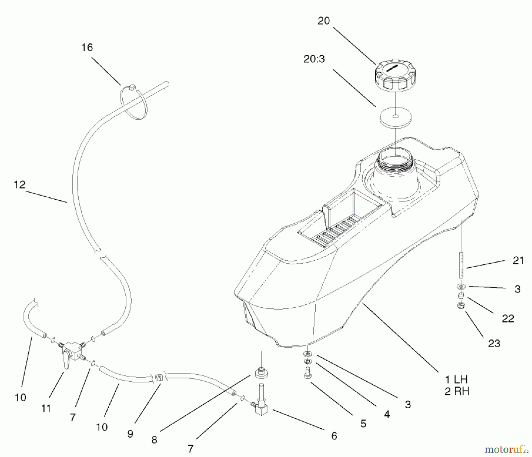  Zerto-Turn Mäher 74198 (Z153) - Toro Z Master Mower, 52