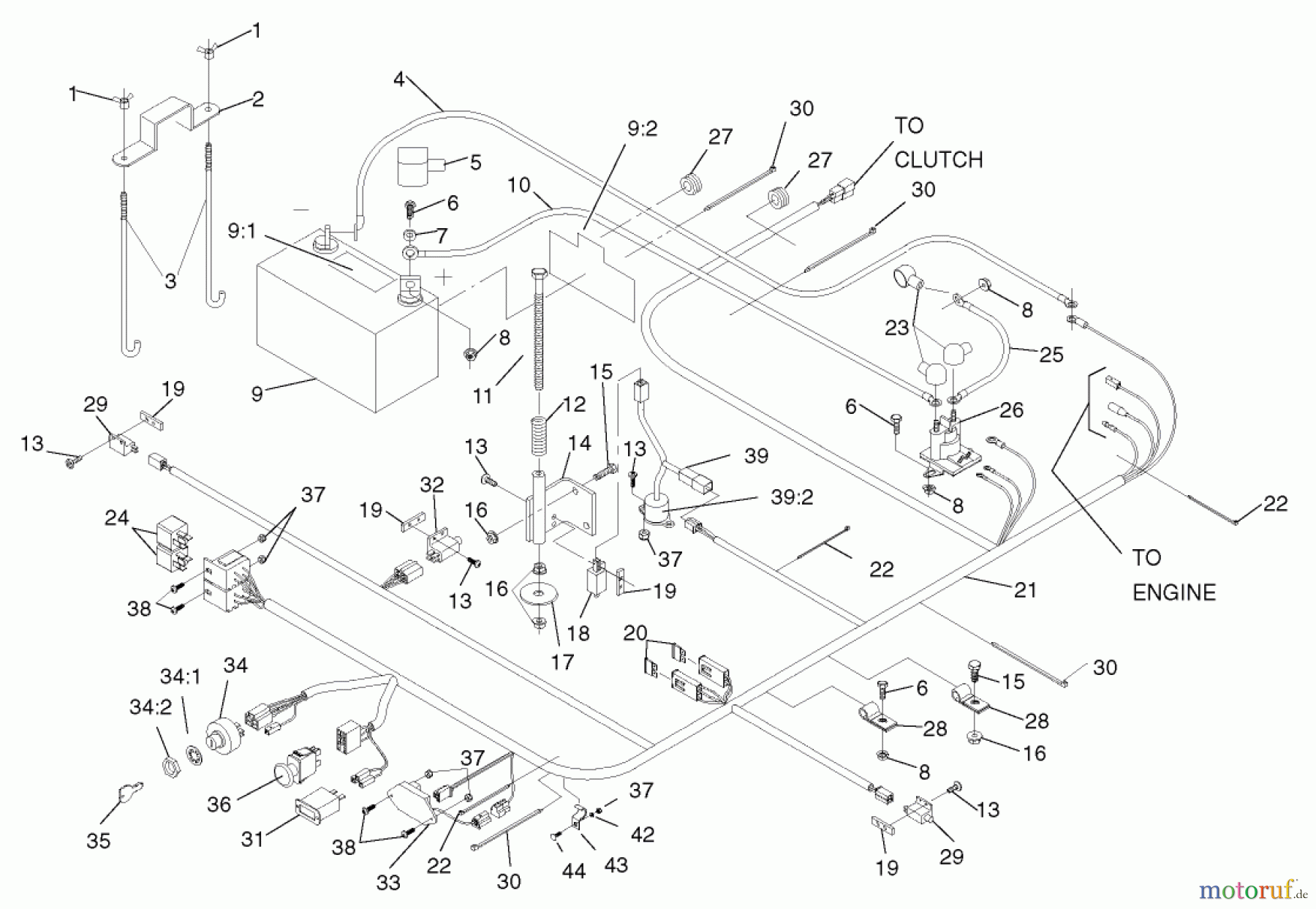  Zerto-Turn Mäher 74198 (Z153) - Toro Z Master Mower, 52