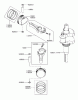 Zerto-Turn Mäher 74198 (Z153) - Toro Z Master Mower, 52" SFS Side Discharge Deck (SN: 220000327 - 220999999) (2002) Listas de piezas de repuesto y dibujos PISTON/CRANKSHAFT ASSEMBLY KAWASAKI FH680V-CS10
