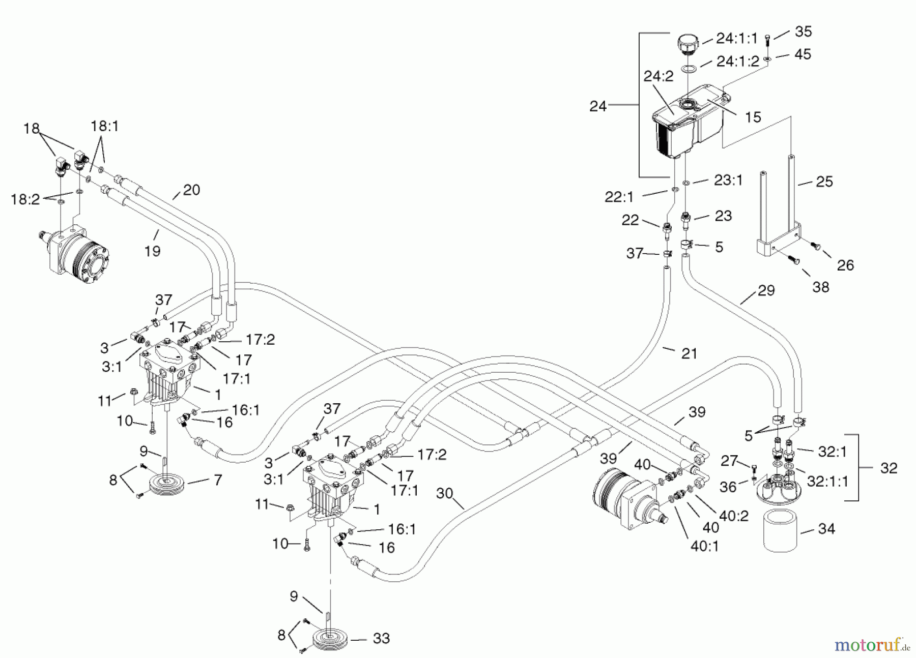  Zerto-Turn Mäher 74198 (Z153) - Toro Z Master Mower, 52