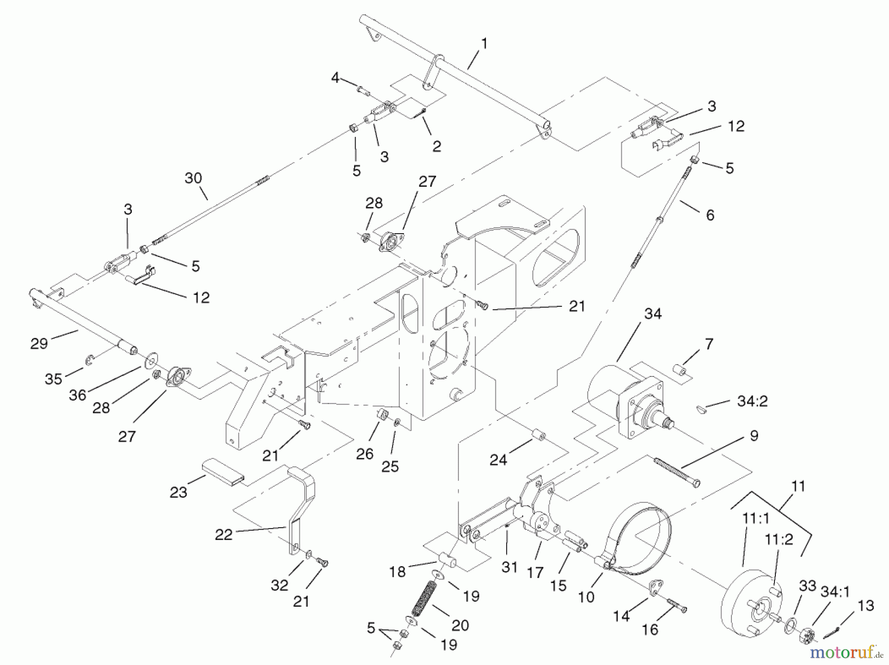  Zerto-Turn Mäher 74198 (Z153) - Toro Z Master Mower, 52