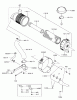 Zerto-Turn Mäher 74198 (Z153) - Toro Z Master Mower, 52" SFS Side Discharge Deck (SN: 230005001 - 230006000) (2003) Listas de piezas de repuesto y dibujos AIR FILTER AND MUFFLER ASSEMBLY KAWASAKI FH680V-AS21