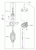 Zerto-Turn Mäher 74198 (Z153) - Toro Z Master Mower, 52" SFS Side Discharge Deck (SN: 230005001 - 230006000) (2003) Listas de piezas de repuesto y dibujos STARTER ASSEMBLY KAWASAKI FH680V-AS21