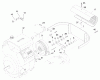 Zerto-Turn Mäher 74200 (Z252) - Toro Z Master Mower (SN: 890001 - 899999) (1998) Listas de piezas de repuesto y dibujos ENGINE, CLUTCH & MUFFLER SHIELD