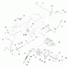 Zerto-Turn Mäher 74200 (Z252) - Toro Z Master Mower (SN: 890001 - 899999) (1998) Listas de piezas de repuesto y dibujos PARKING BRAKE