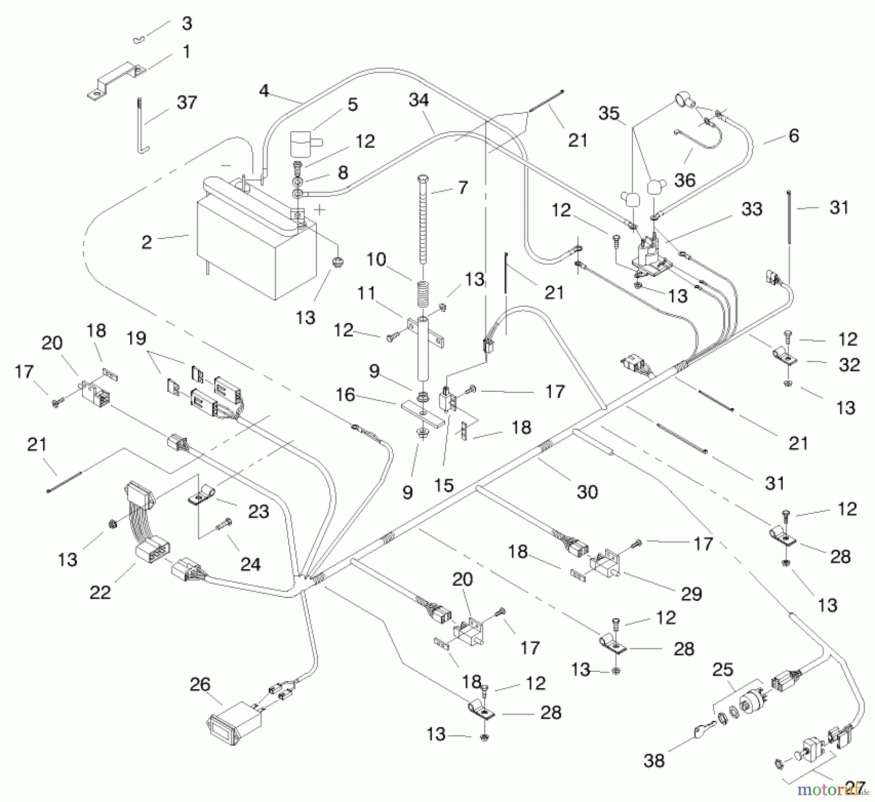  Zerto-Turn Mäher 74202 (Z253) - Toro Z Master Mower, 52