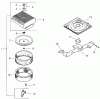 Zerto-Turn Mäher 74203 (Z255) - Toro Z Master Mower, 62" SFS Side Discharge Deck (SN: 200000001 - 200999999) (2000) Listas de piezas de repuesto y dibujos GROUP 10-AIR INTAKE/FILTRATION (CH25S 68606 KOHLER)