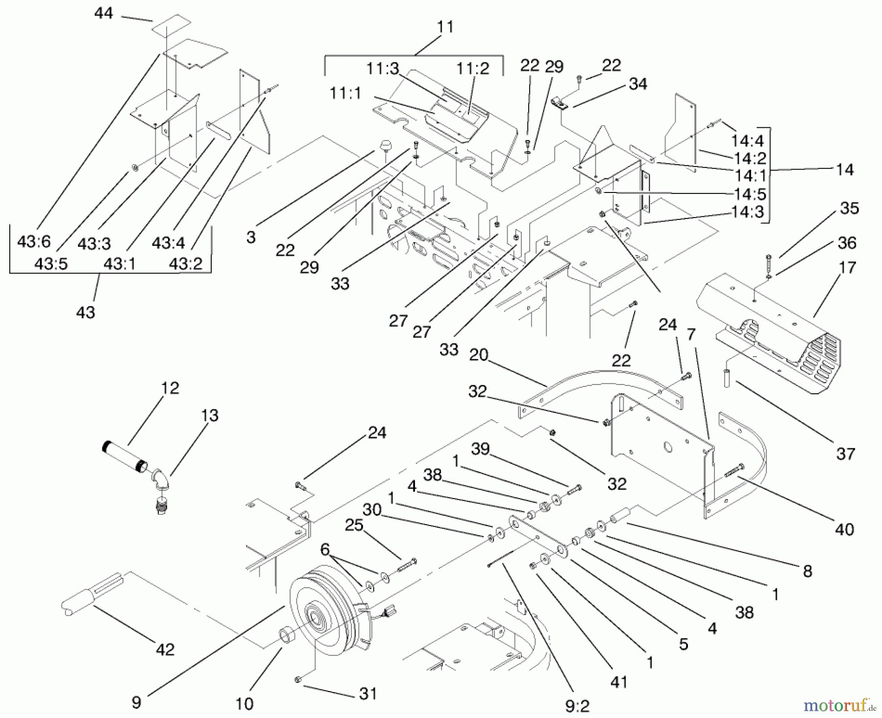  Zerto-Turn Mäher 74203 (Z255) - Toro Z Master Mower, 62